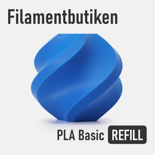 Bambu Lab PLA Basic Filament Blå/Cobalt Blue