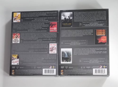 Box Collection - Classic War Movies & War Collection / Nya Inplastade / 8 DVD