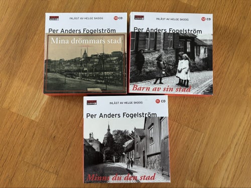Per Anders Fogelström CD - Minns du den stad Barn av sin stad Mina drömmars stad