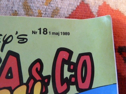 KALLE ANKA & C:O NR18, 1989,