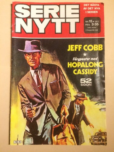 Serie-nytt nr 15 från 1977
