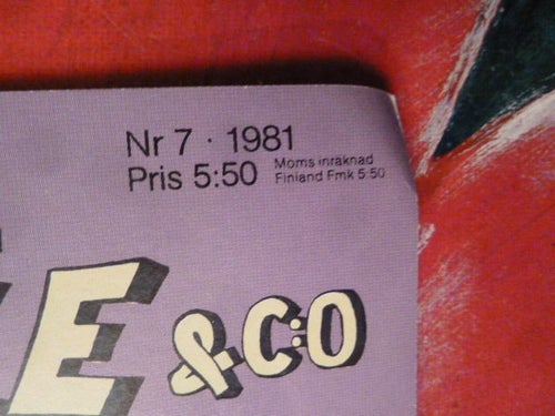 VILDE VILLE & CO, NR 7-1981, TIDNING