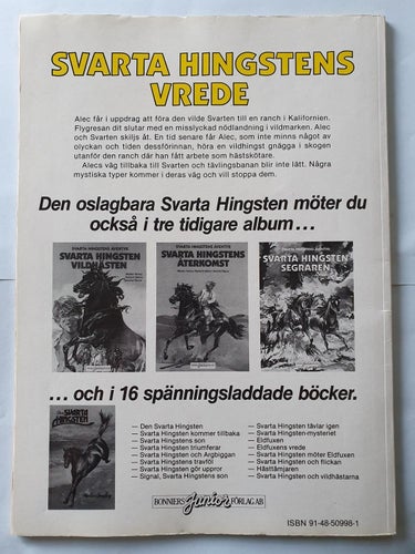Svarta hingstens äventyr 4 - Svarta hingstens vrede