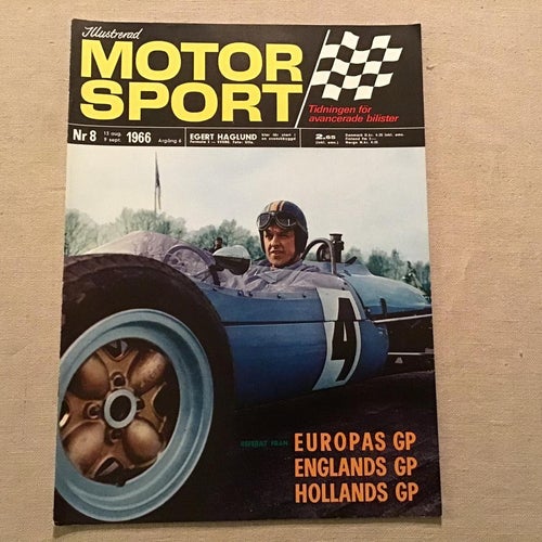 MOTORSPORT NR 8 1966 RALLY I ÖSTTYSKLAND,BENGTSFORS MC,RALLY EM,KNUTSTORP