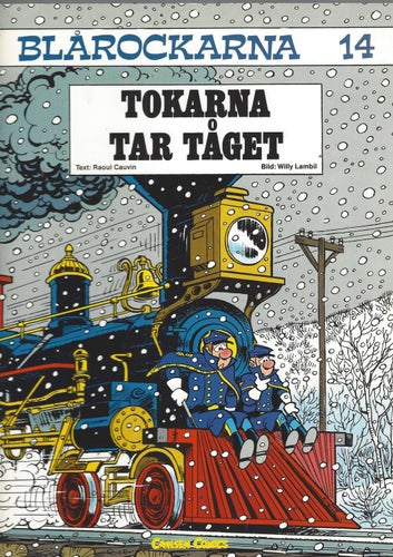 Blårockarna Tokarna tar Tåget skick vf