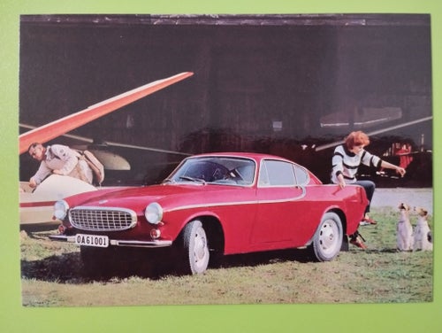 VOLVO P1800 S POSTKORT