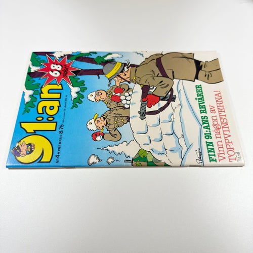 91:an 1984 Nr 4 (Semic) (NM) — oläst ex, 1984 Nr 5 (Semic) (NM) — oläst ex.