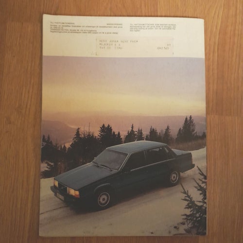 Volvos tidning Ratten 1984 nr.1