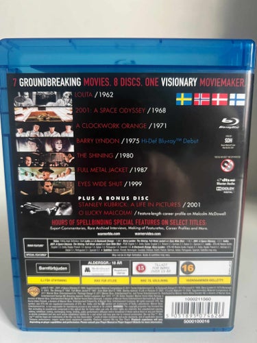 Stanley Kubrick: Visionary Filmmaker Collection (8-Disc Box Set) | Svensk Text