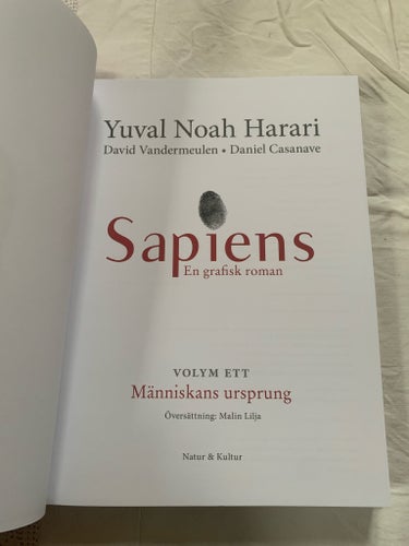 Sapiens: En grafisk roman - Människans ursprung - Yuval Noah Harari