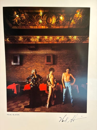 Foto tryck av Neal Slavin från 1976 i fint skick! Limiterad 1000-upplaga!