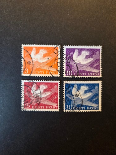 Estland MI 160-163 kompl.