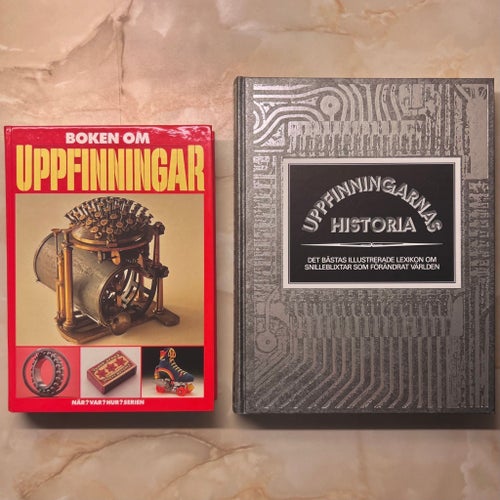 Boken om Uppfinningar & Uppfinningarnas Historia (t.ÅR 1984/1985)