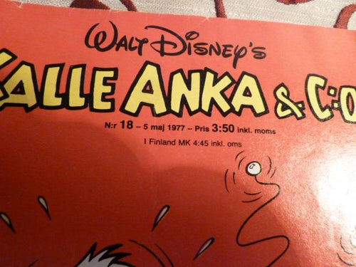KALLE ANKA & C:O NR18, 05/05/1977,