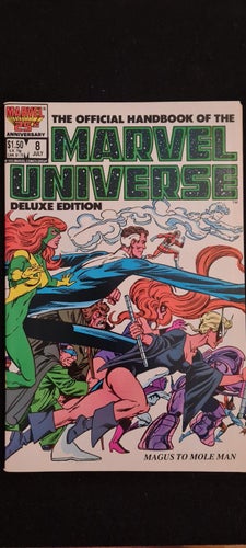 Official Handbook of the Marvel Universe Deluxe Edition (1985-1988 Marvel) #8
