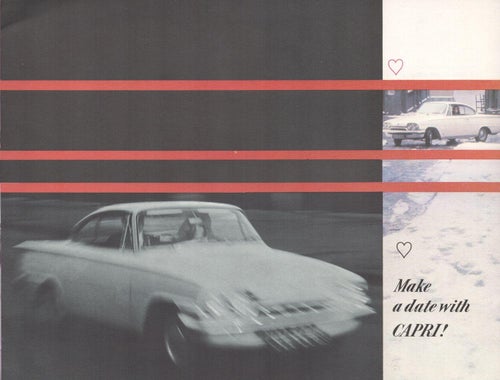 Broschyr Ford Capri