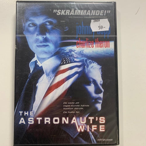 ASTRONAUT´S WIFE. JOHNNY DEPP, C THERON. DVD DRAMA / THRILLER -99. INPLASTAD