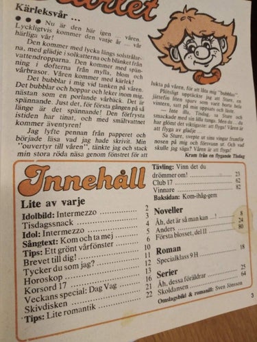 Starlet 1980 nr 17 omslagsbild: Charlotte idol: intermezzo