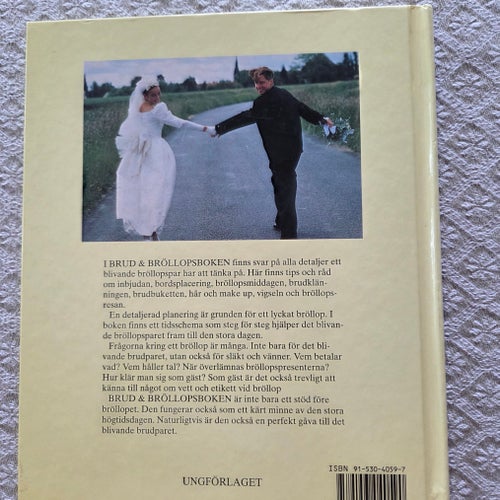 Brud & Bröllopsboken av Suzanne Uddgren, 1992