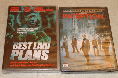 NYA INPLASTADE DVD FILMER 2st