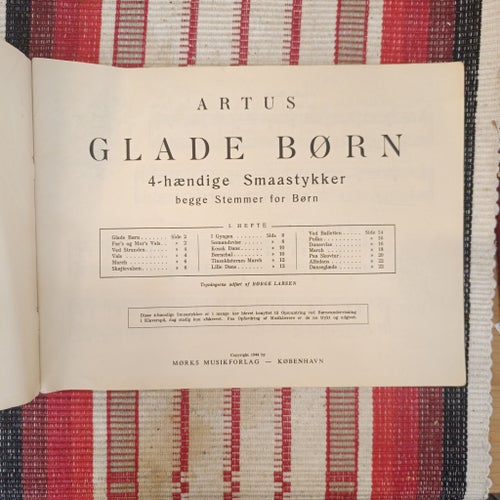 Glada Barn Spelar av Per Andersson, 1944