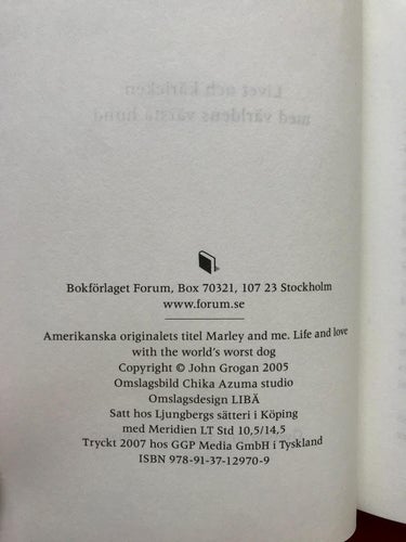 MARLEY OCH JAG + DEN LÅNGA VÄGEN HEM John Grogan