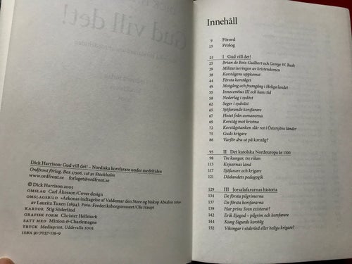 GUD VILL DET! nordiska korsfarare under medeltiden Dick Harrison 2005