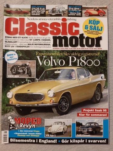 Classic Motor 6 2016: Zündapp Combinette 1959 + Bergsteiger 1967, Volvo 1800S