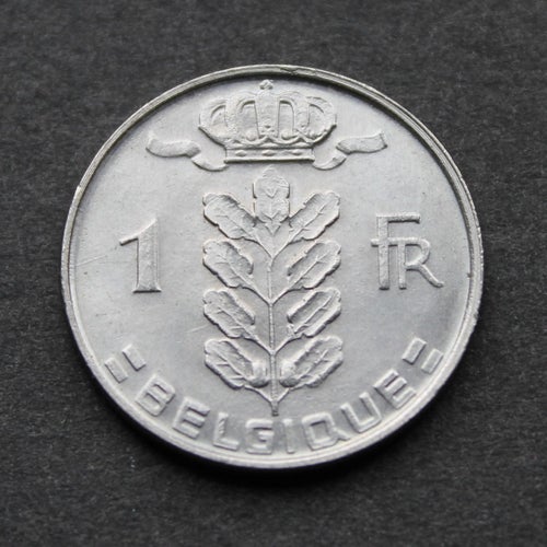 BELGIEN - 1 Franc 1980 - KM 142 - CuNi - Fransk text