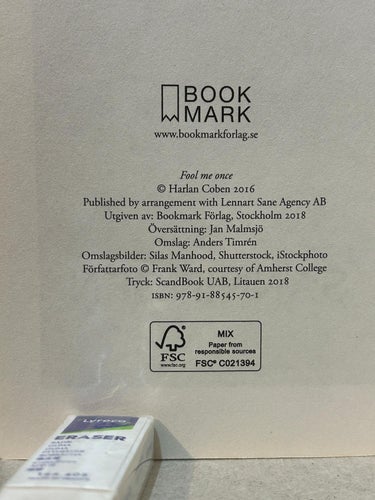 Sanningen av Harlan Coben, bok, Very Fine