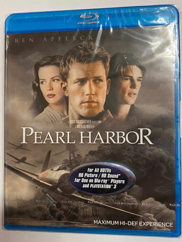 Blu-ray Pearl Harbor Ben Affleck INPLASTAD