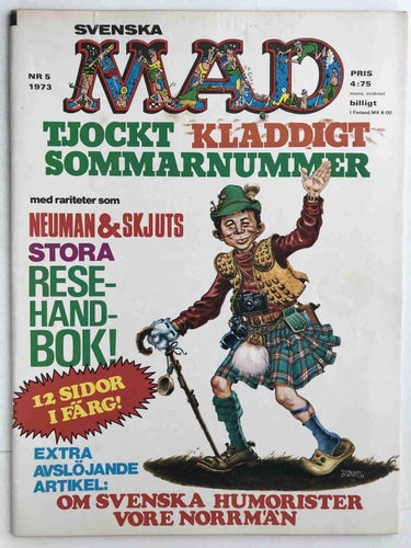 MAD - 1973:5 FN med resehandbok
