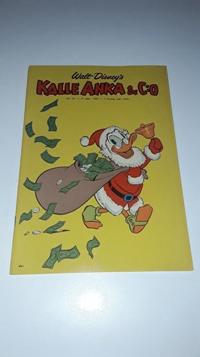 Kalle Anka 1963 nr 51 VF-NM med bilaga som sitter fast