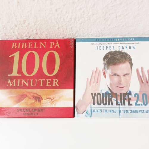 2st Ljudböcker 8CD Bibeln På 100 Minuter & Your Life 2.0