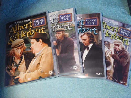 Det bästa med Albert och Herbert: Volym 1+2+3+4 (5 discar)