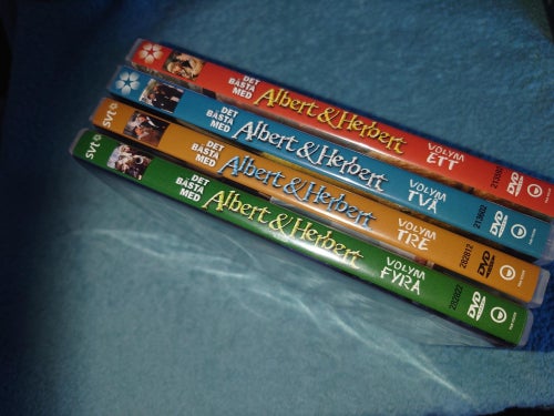 Det bästa med Albert och Herbert: Volym 1+2+3+4 (5 discar)