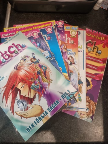 W.I.T.C.H. tidningar 9st