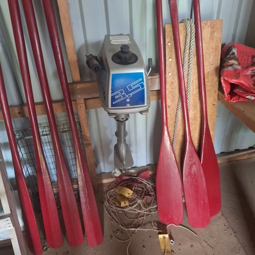 Båt/Dinge motor 3.5hk 4st Årer.