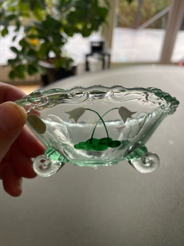 Liten glasskål fr Johansfors