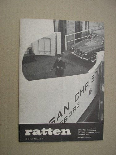 VOLVO Tidning Ratten 1960 Nr. 3