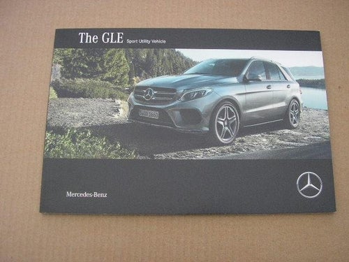 Försäljningsbroschyr MERCEDES GLE Sport Utility Vehicle