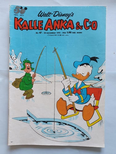 Kalle Anka & Co nr 47 från 1973