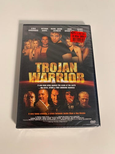 DVD - Trojan Warrior - Inplastad - Stan Longinidis