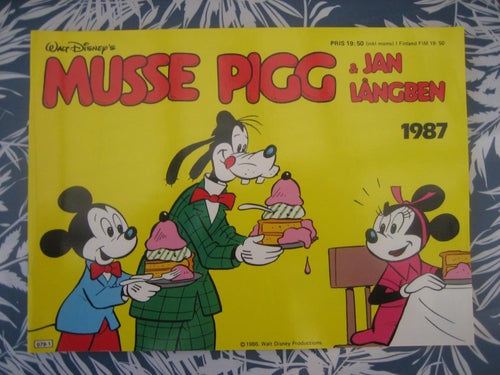 Walt Disneys - Musse Pigg & Jan Långben  1987  (Julalbum)