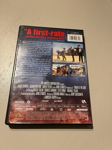 DVD-film: Hour Of The Gun (James Garner, Jason Richards, Robert Ryan)