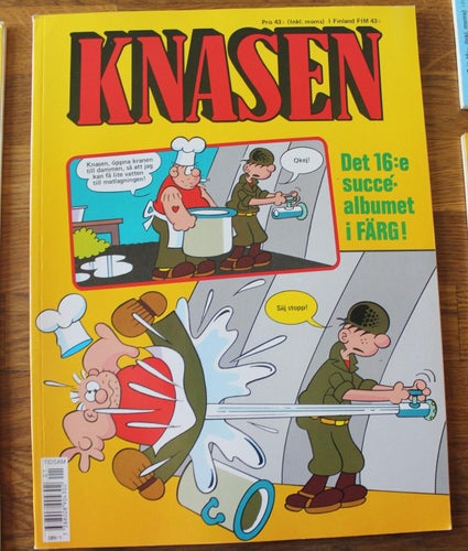 KNASEN ALBUM 1992 Det 16:e succéalbumet i färg