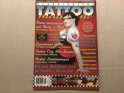 SCANDINAVIAN TATTOO MAGAZINE NR 84