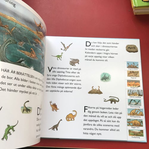 ÅRET RUNT MED DINOSAURIERNA Elisabeth Havercroft 2008