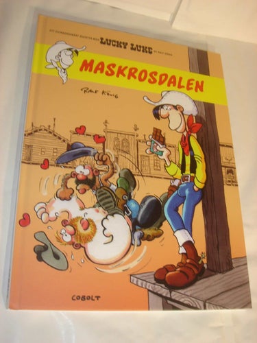Lucky Luke Maskrosdalen NY INBUNDEN OLÄST