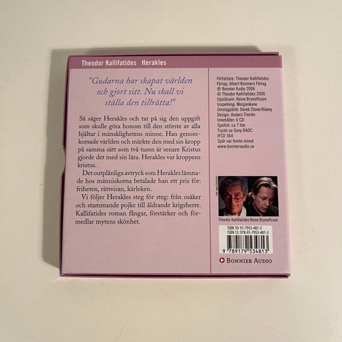 Ljudbok på CD - Theodor Kallifatides - Herakles (herkules).